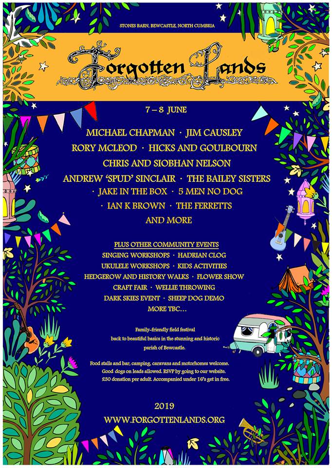 Forgotten Lands Festival Flyer